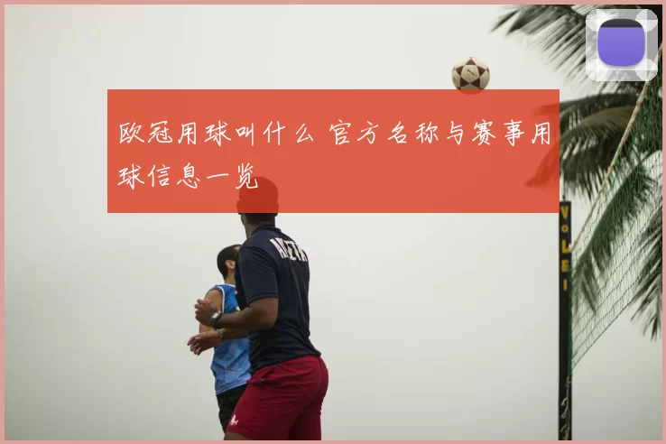欧冠用球叫什么 官方名称与赛事用球信息一览