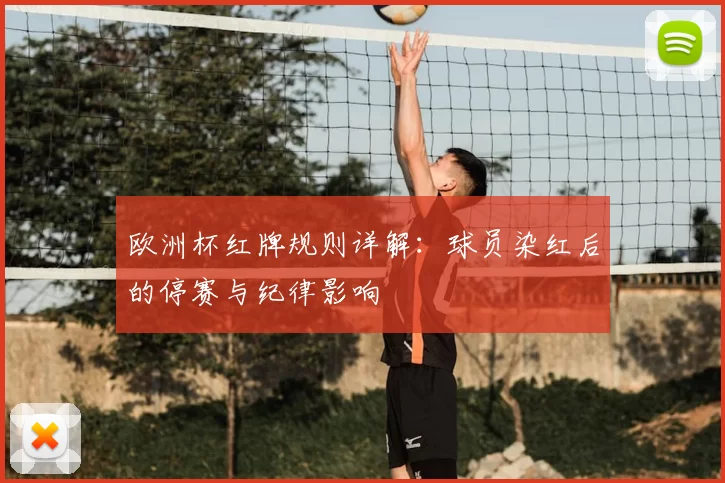 欧洲杯红牌规则详解:球员染红后的停赛与纪律影响